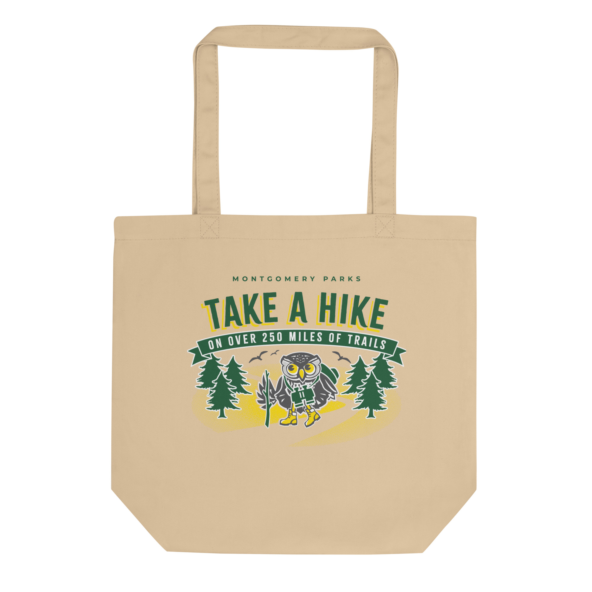 Montgomery Parks Take a Hike (On Trail) Eco Tote Bag