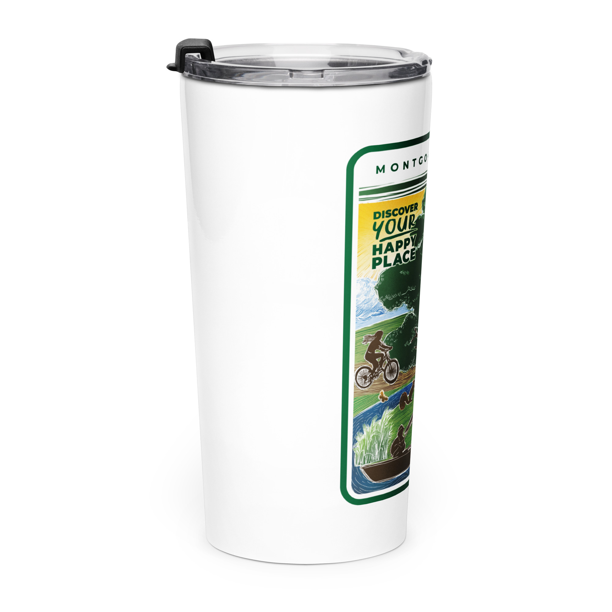 Montgomery Parks Discovery Your Happy Place Tumbler - Image 3