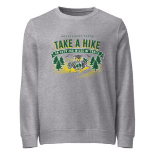 Montgomery Parks Take a Hike (On Trail) Unisex organic sweatshirt