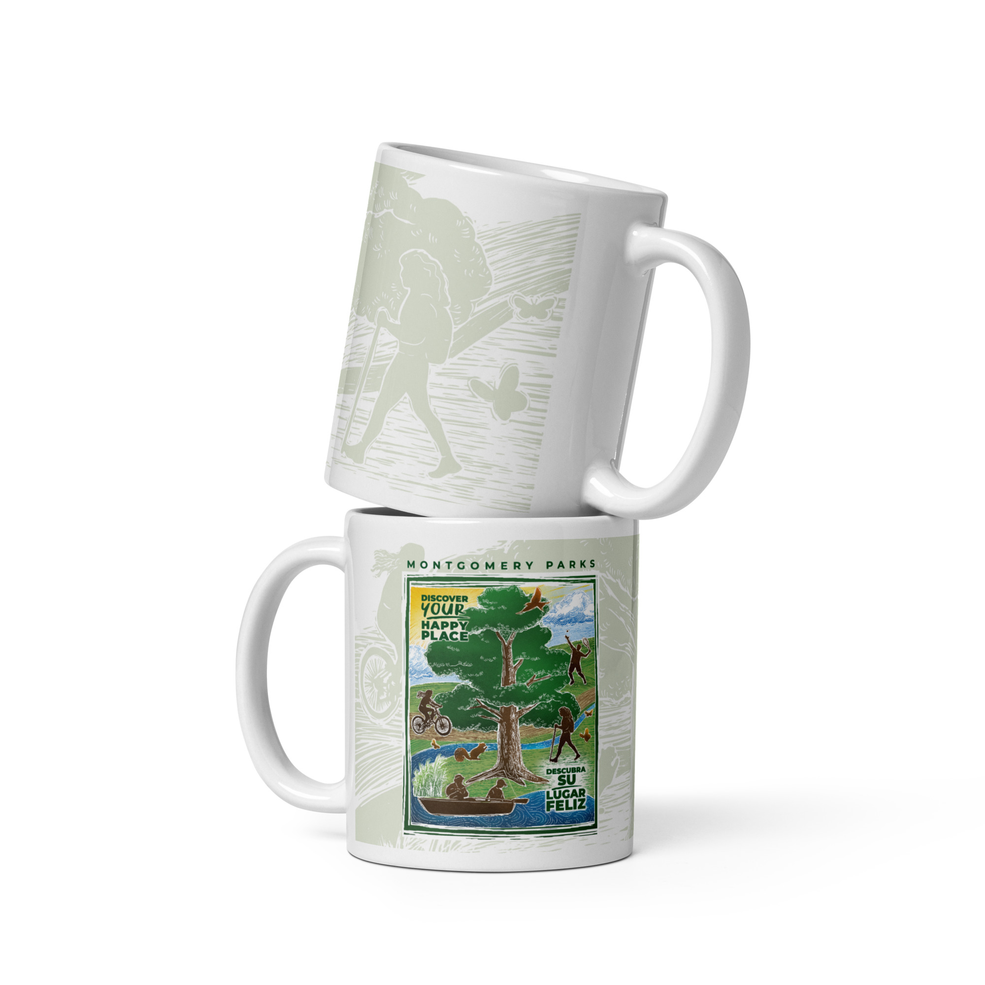 Montgomery Parks Discovery Your Happy Place Mug