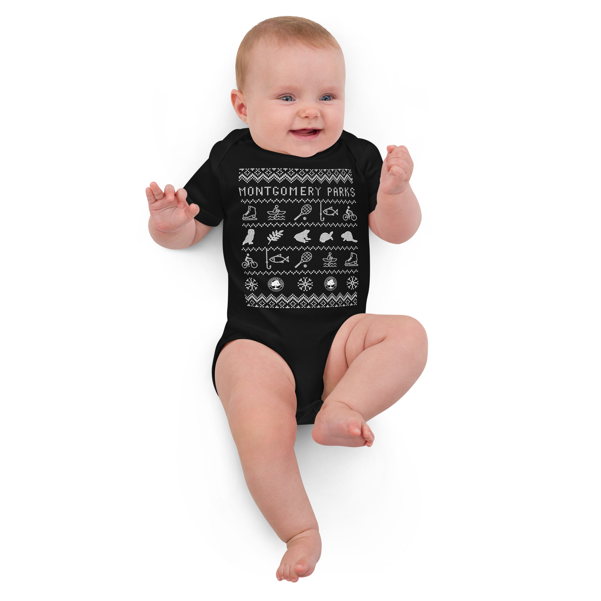 Montgomery Parks Winter Sweater - baby bodysuit - Image 3
