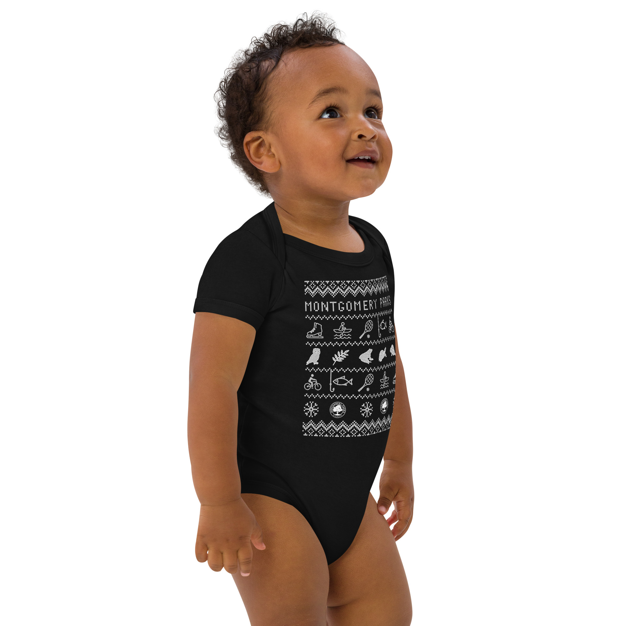 Montgomery Parks Winter Sweater - baby bodysuit - Image 2