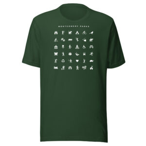 Montgomery Parks' 2026 Icons - Unisex t-shirt